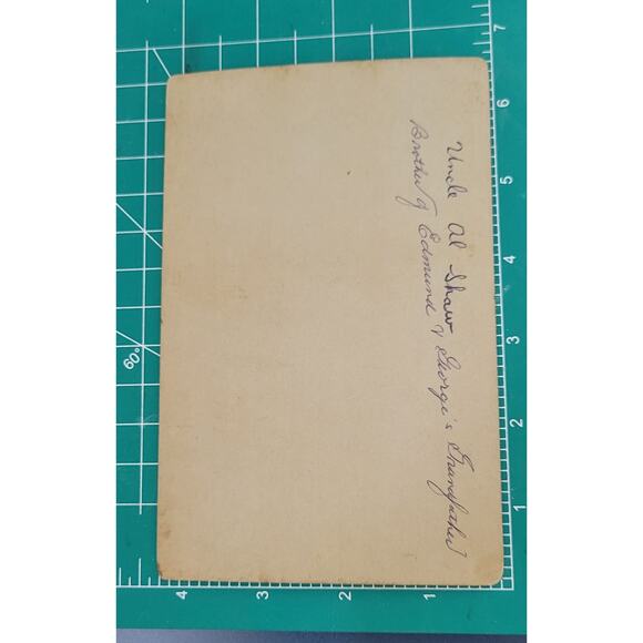 Antique Victorian Cabinet Card Dashing Gentleman Al Shaw Piper Washington DC - Picture 3 of 4